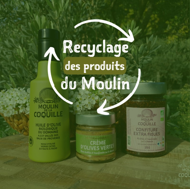 Comment recycler les emballages des produits du Moulin de la Coquille ?