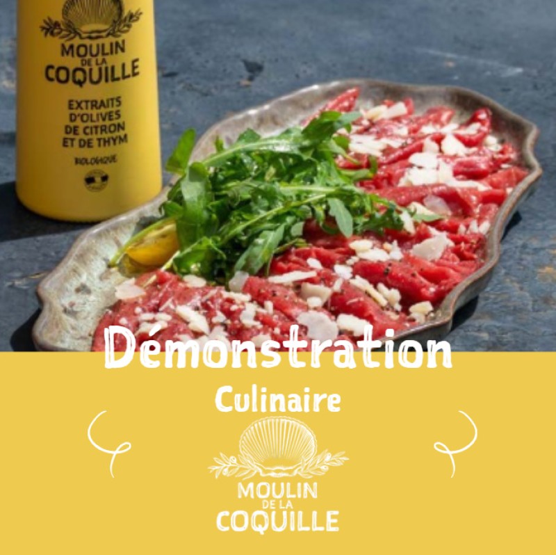Démonstration culinaire interactive au Moulin de la Coquille 