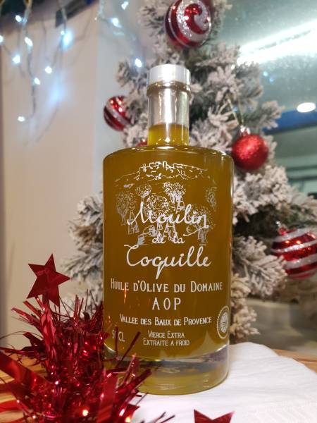 l'huile d'olive fruité vert AOP vallée des Baux de Provence édition exclusive