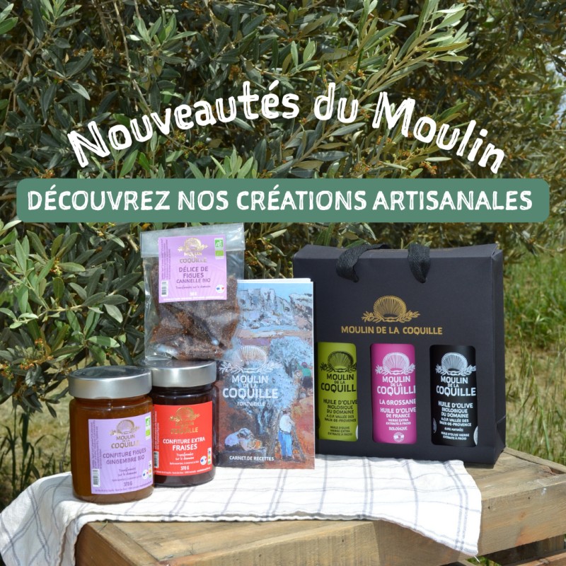 Nouveaux produits du Moulin de la Coquille