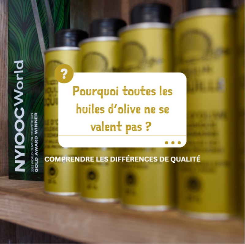Pourquoi toutes les huiles d’olive ne se valent pas ? Comprendre les différences de qualité