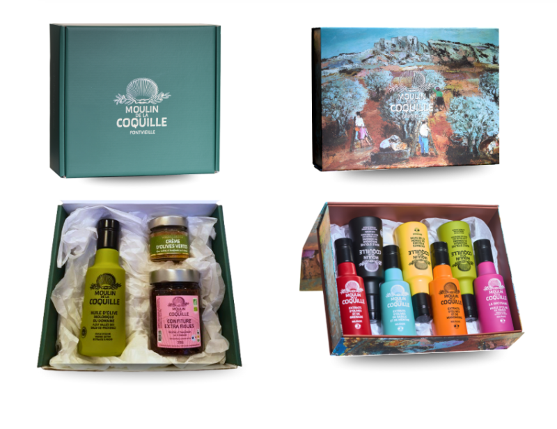 Nos coffrets personnalisables pour particuliers et entreprises