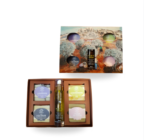Coffret cosmétique du Moulin de la coquille personnalisable