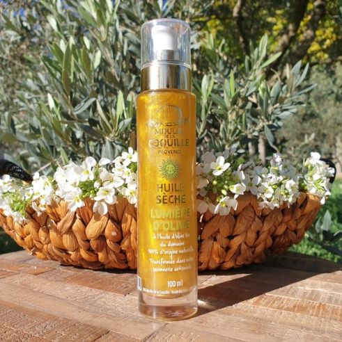 Huile sèche lumière d'olive 