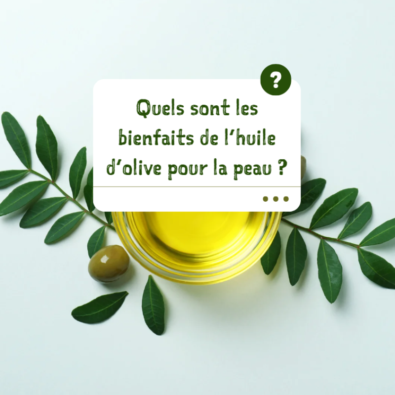 Les bienfaits de l'huile d'olive pour la peau