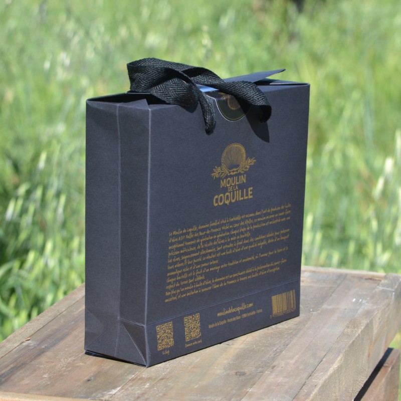 Coffret 3 bouteilles d’huile d’olive : le cadeau idéal à personnaliser