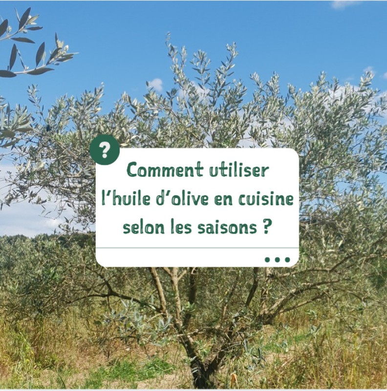 Comment utiliser l’huile d’olive en cuisine selon les saisons ?