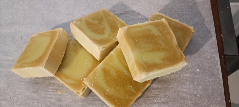 Savon solide saponifié à froid artisanal Moulin de la Coquille