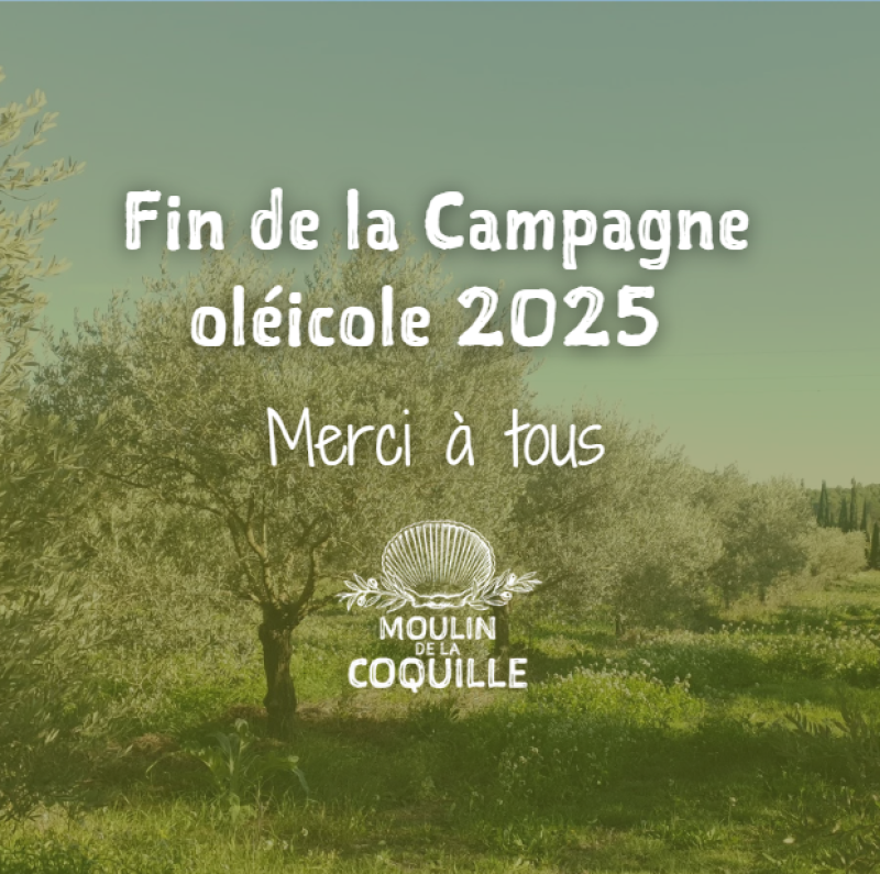 la campagne oléicole est terminé